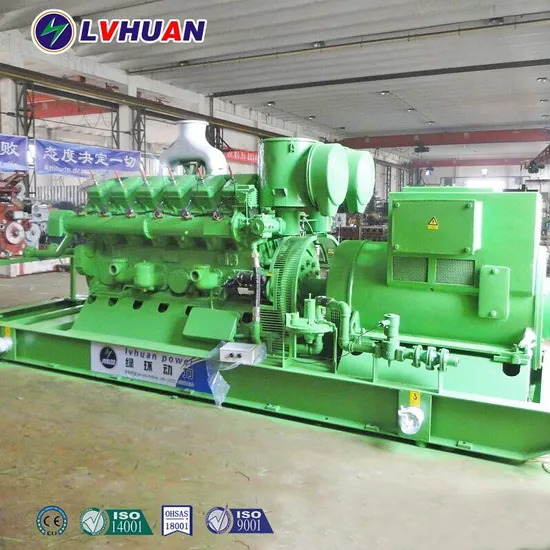Gas Generation Equipment 300kw 400kw 500kw 600kw 700kw 1000kw Natural Gas Genset Cogeneration Gas Generator