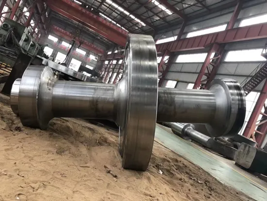 Forging Flange Shaft, Wheel Shaft, OEM Heavy Duty High Power Wind Driven Generator Main Shaft