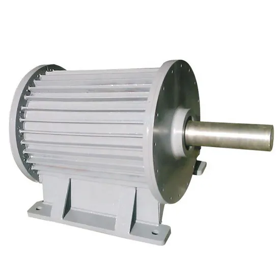 Low Rpm Alternative Energy Generator Three Phase 96V 3kw Axial Flux Permanent Magnet Generator