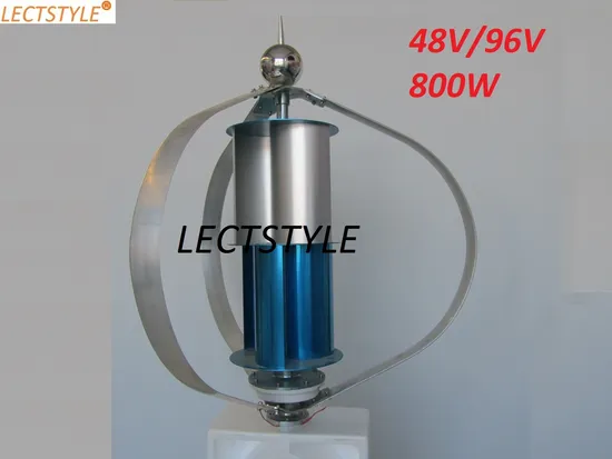 AC 48V96V 800W "Q"Type Vertical Wind Turbine Price China