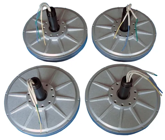 Tget260-0.1kw-130r Coreless Disc Generator with Outer Rotor, Three-Phase Permanent Magnet Alternator