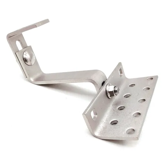 Stainless Steel A2 Adjustable Solar Tile Bracket Roof Hook