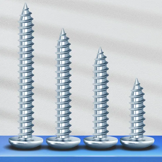 High Strength Large Flat Round Head Umbrella Head Mushroom Head Cross Recessed Self-Tapping Screws