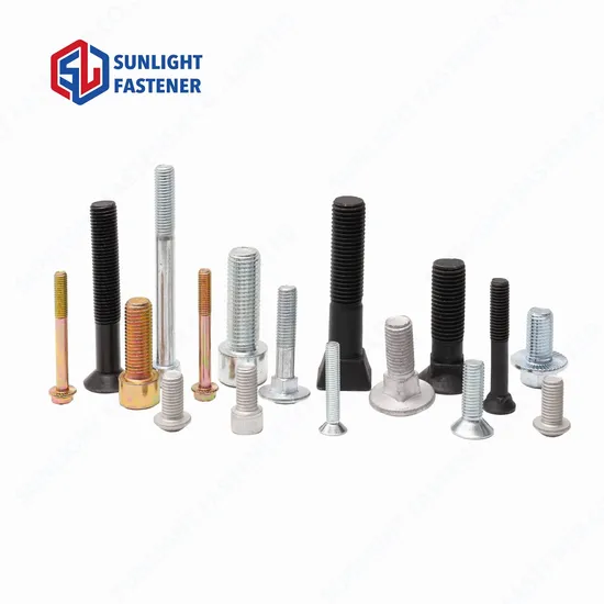 Full Half Threaded Hex Bolt DIN931 933 Carbon Stainless Steel Hexagonal Hex Head Bolts