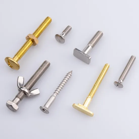 Stainless Steel Carbon Steel 8.8 Class Anchor Bolt Hexagon Bolt Hex Socket Bolt Stud Bolt Carriage Bolt T Bolt Nuts Bolts Furniture Bolt China Fastener