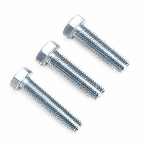 Bolts, Hexagon Bolts Galvanized Bolts Flange Bolts Fasteners Fasteners Tightening Connections Low Price, Good Quality