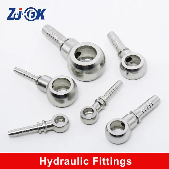 China Zhejiang Feiben Abrasion Resistant Anti-Rust Non-Aging Hydraulic Hoses Fittings