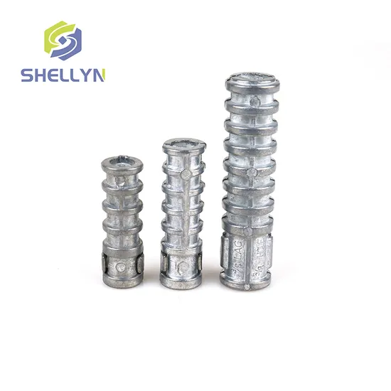 Zinc Alloy Lag Screw Shield Sleeve Concrete Anchor