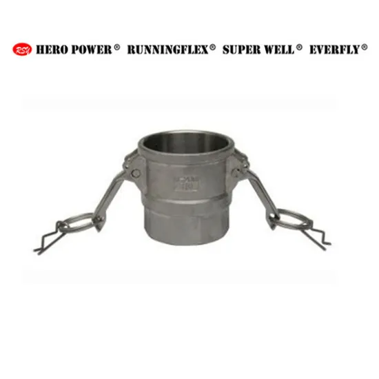 China Factory Price Stainless Steel Camlock Coupling Female Coupler X Female Thread Type D