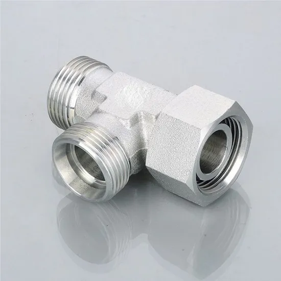 Factory Best Price Hydraulic Bite-Type Tube Fitting Adaptor Connector Run Tee Fittings with Swivel Nut Cc-W CD-W