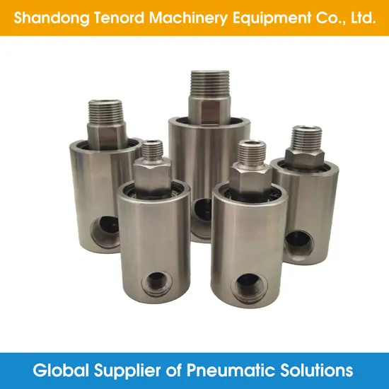 High-Pressure Rotary Joint for Cleaning Systems, Machinery, Multi-Path Controllers, and Related Applications