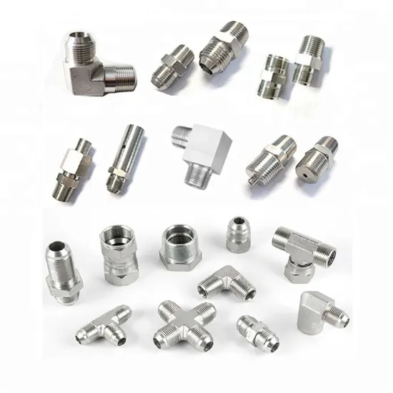 Metric Jic Bsp Orfs SAE NPT Npsm BSPT Thread Male Female Hydraulic Hose Pipe Connector Fitting Adapter