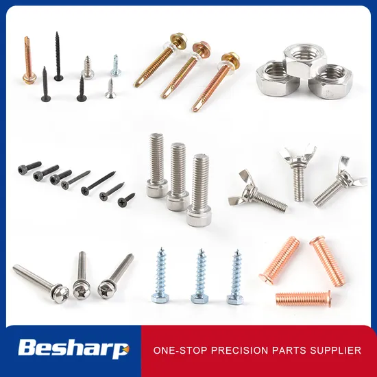 Hex Bolt/Fully Threaded Screw/Fasteners with Stainless/Carbon Steel for New Energy and Electrical-Electronics