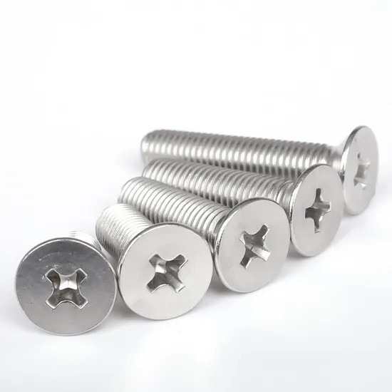 A2-70 Stainless Steel Machine Screw Hex Hexagon Grub Socket Set Screw Socket Hex Pan Flat Head Phillips Countersunk Machine Screw Tapping Driling