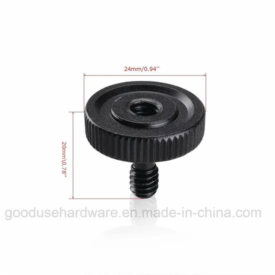 1/4"-20 Female Thread Thumbscrew Camera Mount Adapter Screw