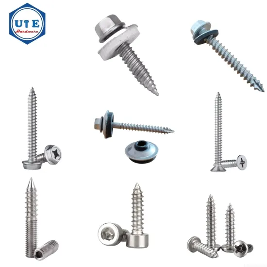 Stainless Steel Fasteners Screws /Self Tapping Drilling Screws/Roofing /Wooden Chipboard Black Drywall Screws /China Set Grub Ball Screws Factory