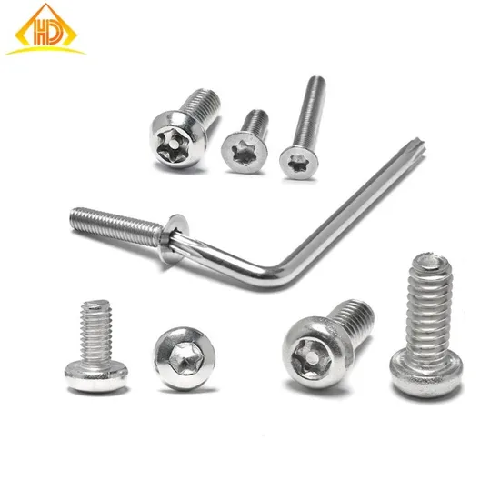 Free Sample Stainless Steel Torx Head Security Screw
