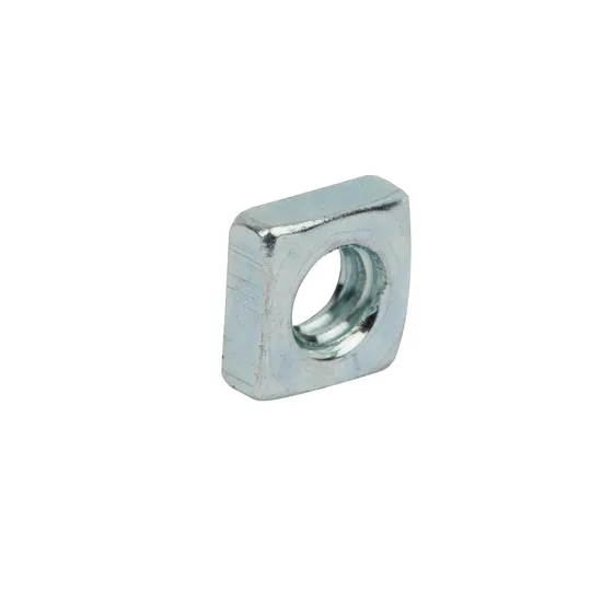 DIN557 Square Flange Nuts M5 Zinc Plate
