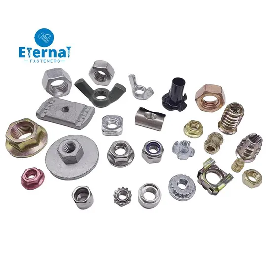 Car Accessories Hex Nut Flange Nut Nylon Nut Round Nut Slotted Nut Wheel Nut Insert Recessed Nuts Coupling Nut Weld Nut Wing Nut Square Nut Rivet Nut Lug Nut