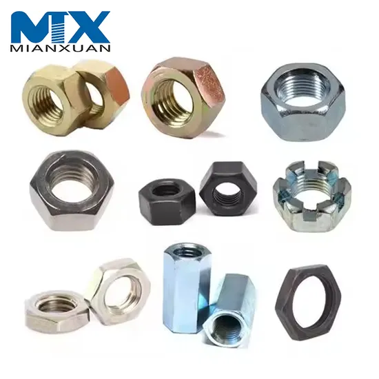 DIN439 ISO4035 Stainless Steel Chamfered Hexagon Thin Nuts M3 M4 M5 M6 M8 SS304 Hexagonal Nut