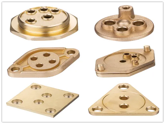 Forged Hexagon Copper Brass Water Heating Element Flange for Heater