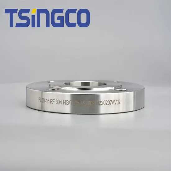 OEM Customized ANSI B16.5 JIS 8K 12K F304/F321/F316 SAE DN150 Forged Stainless Steel Bl Pl Orifice Plate Wn Pipe Flange Hydraulic Fitting