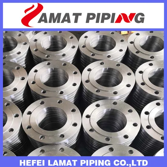 Factory Supplied Q235/A105 Carbon Steel F304/F316 Stainless Steel Forged Flange