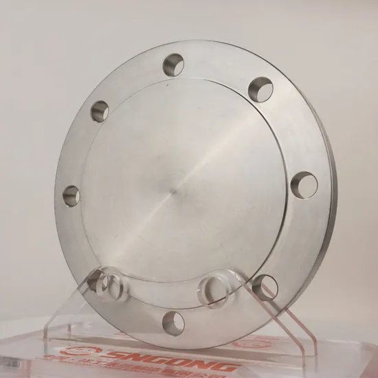 316L Stainless Steel RF Blank/Blind Flange DN100 4 Inch Class 150 A105 Steel Slip on Flange Awwac207