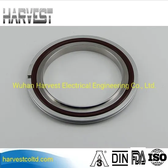 Customized ISO063 Center Ring with Viton and Spacer ISO080/ISO100/ISO160/ISO200/ISO250/ISO320/ISO400 for ISO Flanges