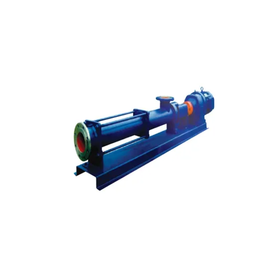 Good Quality Stainless Steel High Viscosity Sanitary Single Screw Pump