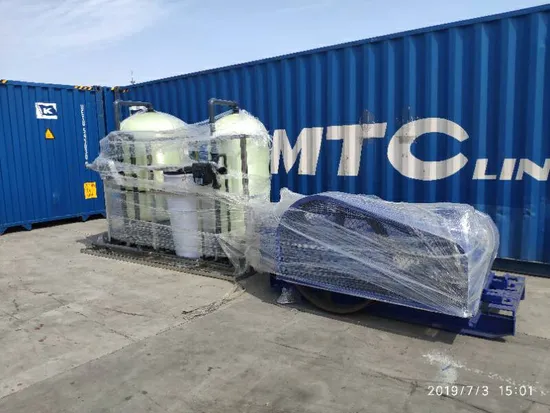 10000lph RO Seawater Desalination Systems for Boiler and Drinking