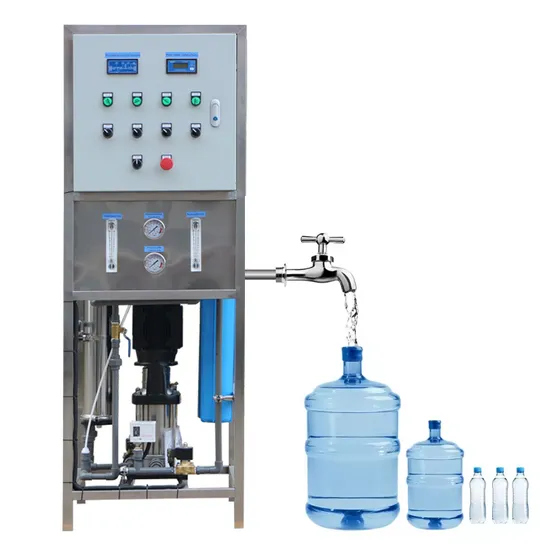500lph RO Purification System RO System Price 0.5t/H Borehole Purifier Filter Plant