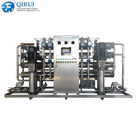 Two Stage RO System Reverse Osmosis Water Treatment Plant Equipment