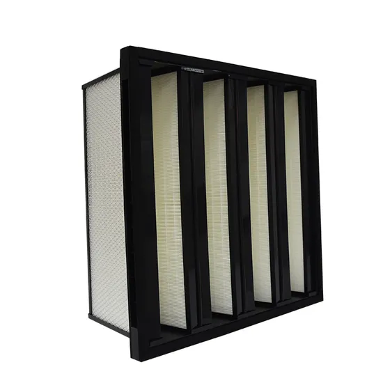 Industrial V Bank Filter F8 F9 F7 ABS Plastic Frame Air Filter