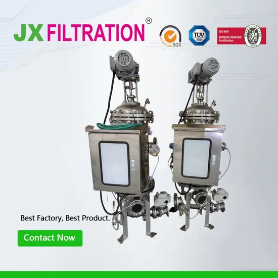 High Mechanical Strength Automatic Backwash Self Cleaning Filter for Water Purification