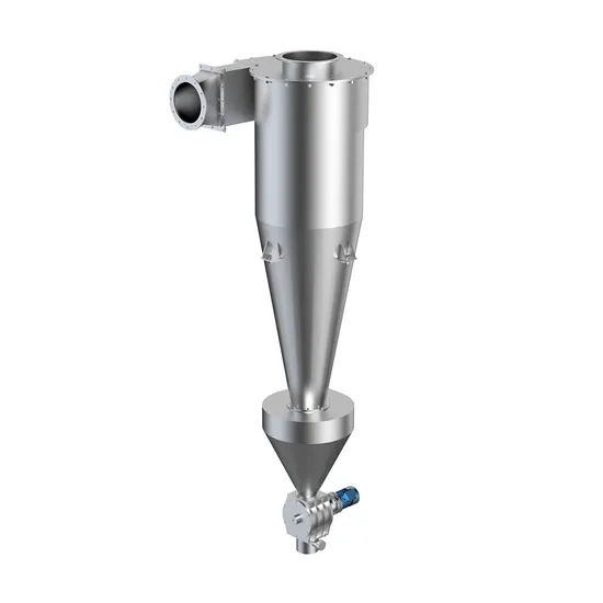 Factory Stainless Steel Cyclone Dust Collector Waste Gas Treatment
