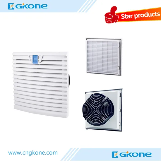 CE RoHS Approved Fan Filter 255*255mm Enclosure Fans and Filters 220V/115V IP54 Filter with Fan Industrial Panel Fan Filters