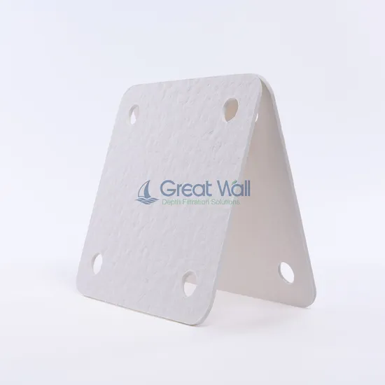 Depth Filter Sheet Wine Cellulose Perlite Wine Depth Filter Sheets 40*40