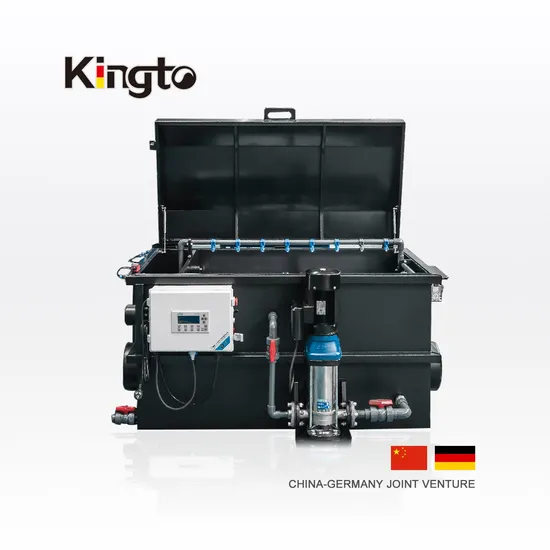 Low Emission Stainless Steel White Prawn/Grouper Ras Equipment Microfilter