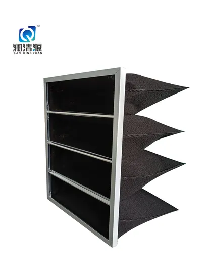 Chinese Supplier Activated Carbon Pocket Air Filter, HEPA Air Filter
