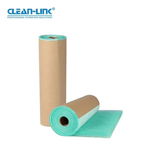 Air Filter Synthetic Fiber Filter Roll Floor Filter Power Plant Industrial Pre Filter Roll