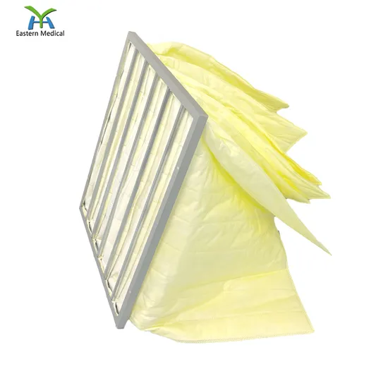 HVAC Medium Efficiency Customize Air Pocket Filter Medium Efficiency Air Filter