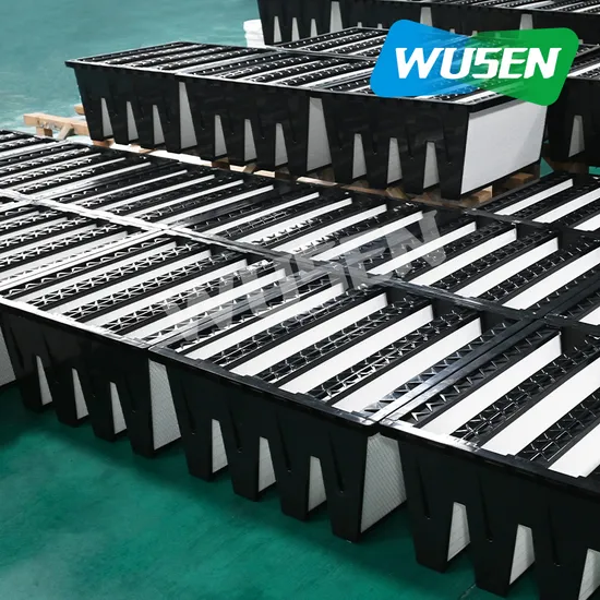 Manufacturer′s High-Quality W-Shaped V-Shaped High Air Flow Sub Efficient Combined High-Efficiency Air Filter HEPA Filter HVAC