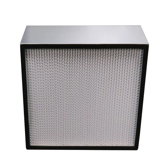 Industrial Air Filter Aluminum Frame 99.95% Deep Pleat HEPA Air Filter for Ventilation System OEM