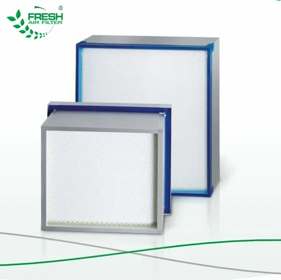 Merv-19 Gel Seal HEPA Filter for Pharmacy Workshop Ventilated System