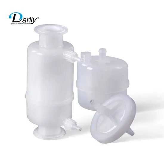 0.45 Micron Underground Water Filter for Isotopic Analysis Pes Pleated Capsule Filter