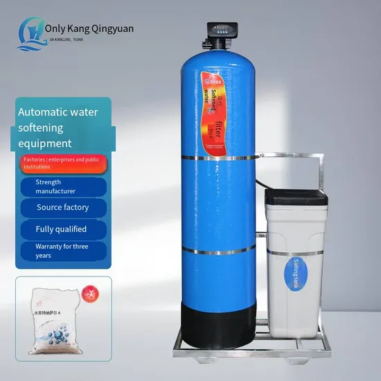 Boiler Washing and Maintenance Softening Water Treatment Equipment Well Water Filtration Machine