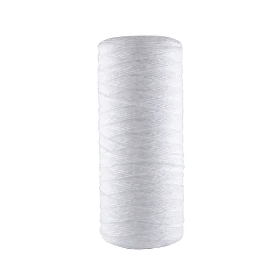 10 20 30 40 Inch 1 5 10 20 50 100 Micron Jumbo PP String Wound Filter Cartridge for Industrial Water Treatment Water Filter Cartridges for Water Purifier