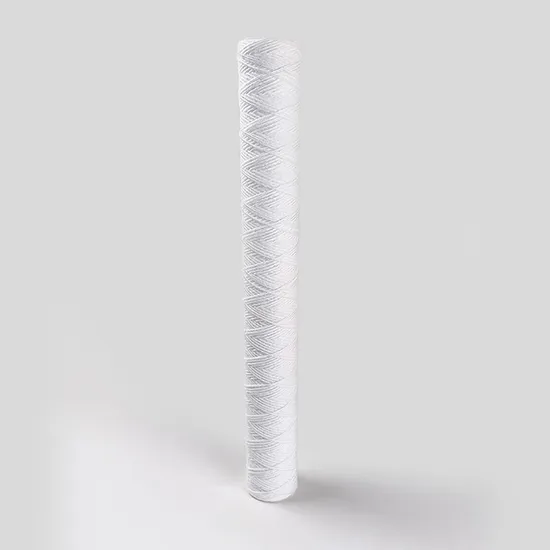 String Wound Water Treatment PP Yarn Pruifier Filter Cartridge