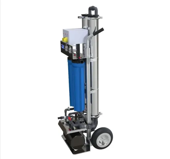Portable Hand-Powered Glass Wiping Pure Water Machine